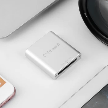 Портативный адаптер для хранения данных USB 3.1 Gen 2 для чтения карт памяти без привода для портативного компьютера, телефона для MacBook iPad Chromebook
