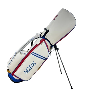 Новая модная белая сумка для гольфа из искусственной кожи, высококачественная водонепроницаемая Женская Мужская сумка для гольфа Caddy Bag