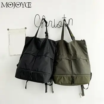 Студенческий ранец большой емкости, нейлоновый рюкзак для ноутбука, водонепроницаемый для женщин, мужской модный Портативный школьный рюкзак