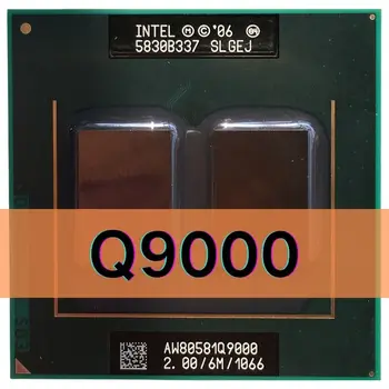 процессор lntel Core Q9000 2.00 ГГц 6M q9000 Четырехъядерный процессор SLGEJ Мобильный процессор Процессор для ноутбука