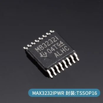 MAX3232IPWR Микросхема интерфейса MAX3232 RS-232 3-5,5 В с несколькими каналами RS232 TSSOP16 MB3232I