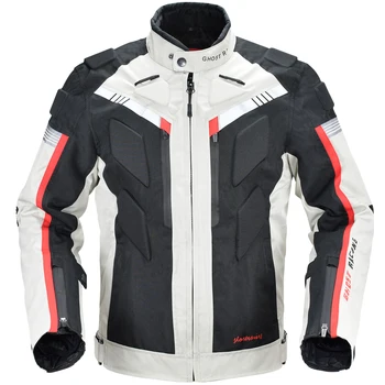 Гоночный костюм для мотобайкера, теплая осенне-зимняя мотоциклетная куртка для мотокросса  