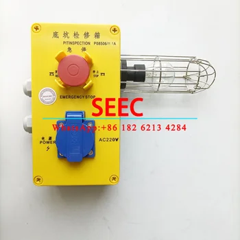 SEEC 1PC XAA23750M3 Коробка для обслуживания верхней ямы кабины лифта P08506/Y-1A Выключатель аварийной остановки