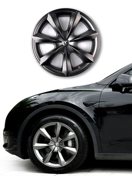 Подходит для Tesla 19-дюймовой модели Y2020-2023 Big Sword Колесная крышка Полный Комплект Колесная Крышка Полный Комплект Защитного Кольца Tesla