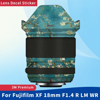 Для Fujifilm XF 18mm F1.4 R LM WR Объектив камеры Кожа Против Царапин Защитная Пленка Защитная Наклейка для тела XF18 F/1.4 XF18MM F1.4