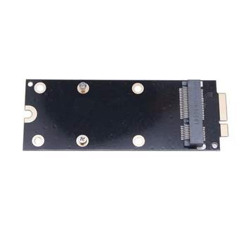 mSATA SSD к 7 + 17-Контактному Адаптеру Преобразует Плату Riser Card в Разъем для MacBook 2012 Pro Retina A1425 MC975 MC976 ME662 ME664 ME665