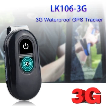 3G Персональное Мини-GPS-Устройство Слежения LK106-3G GPS-Трекер с Батареей 1000 мАч В Режиме Длительного ожидания GPS-Локатор Дети Пожилые Люди Домашние Животные