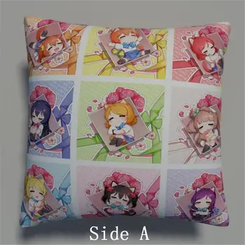 Аниме Love Live с двумя боковыми наволочками, обнимающими подушку, чехол для наволочки Otaku Cosplay Gift New 400