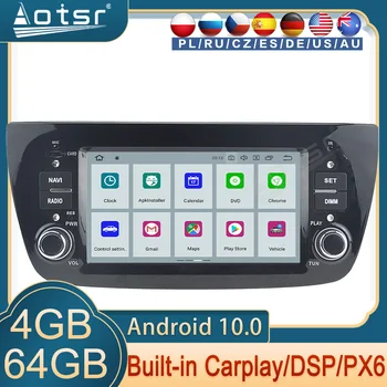 Для Fiat Doblo Аудио Android Магнитола Для Opel Combo Tour 2010-2015 Мультимедиа GPS Навигация Авто Стерео Головное Устройство HD