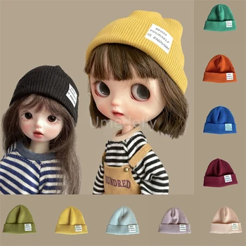 Модная мини-шапочка-бини для Blyth, 1/6 BJD, Наряды для кукол, Аксессуары, игрушки