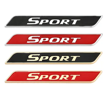 Металлическая наклейка на автомобиль Спортивный логотип Эмблема Значок багажника Наклейки для Ford Focus Toyota Honda BMW Audi Nissan Opel Jeep Skoda MAZDA PEUGEOT