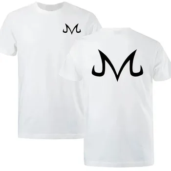 Негабаритная летняя новая мужская футболка, футболки с аниме Z, хлопковая мужская футболка, новая модная повседневная футболка Majin Buu с коротким рукавом, футболки-топы