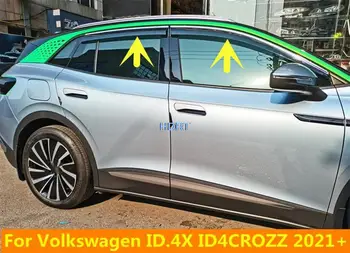 Автомобильные Аксессуары Для Volkswagen VW ID.4X ID.4 CROZZ 2021 2022 Автомобильные Стеклопакеты Viosrs Дефлекторный Козырек Защита От Солнца И Дождя Воздушные Тенты Для Окон