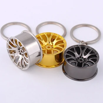 Автомобильный брелок для колес, шин, креативный автомобильный брелок для ключей, автомобильный ключ для FIAT 500 Panda Punto Flip Folding
