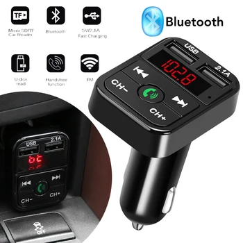 Автомобильный Bluetooth-совместимый FM-Передатчик USB-зарядное устройство Для Renault Megane Clio Kadjar Koleos Captur Scenic Alaskan Thalia Fluence