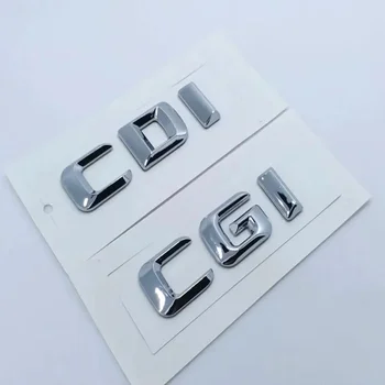 3D Автомобильный стайлинг ABS Эмблема Заднего Багажника Автомобиля Надпись Значок Наклейка CDI CGI для W210 W211 W212 W203 W204 W207 W209