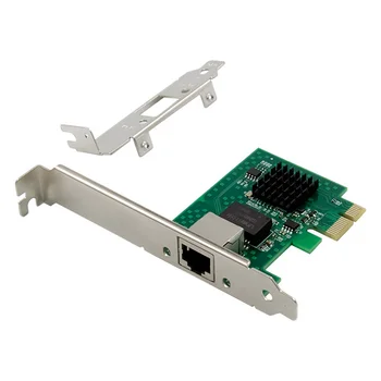 Гигабитная Серверная Сетевая карта PCI-E I225-V PCI-Express X1 с одним портом