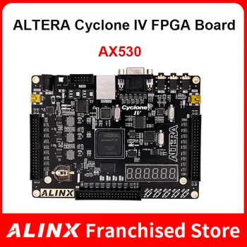 ALINX AX530: Плата разработки FPGA ALTERA NIOS Cyclone IV EP4CE30F DDR2 Gigabit Ethernet USB