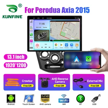 13,1-дюймовый Автомобильный Радиоприемник Для Perodua Axia 2015 Автомобильный DVD GPS Навигация Стерео Carplay 2 Din Центральный Мультимедийный Android Auto