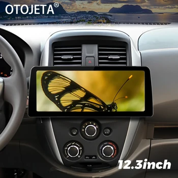 12,3-дюймовый Экран 1920*720 Android 13 Автомобильный Видеоплеер Радио 2Din Стерео Для Nissan Sunny 2015 GPS Мультимедиа Carplay Головное Устройство