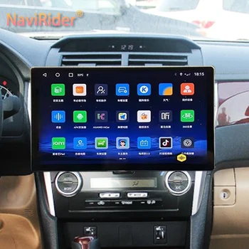13,3-Дюймовый 2K Экран Android 13 Автомобильный Мультимедийный Видеоплеер Для Toyota Camry 2014-2017 Стерео GPS Навигация Беспроводной Carplay