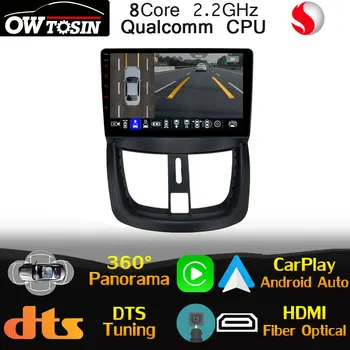 Qualcomm 8 Core Android Для Peugeot 207 207CC 2006-2015 Автомобильный Мультимедийный плеер Радио GPS 4G LTE WiFi Стерео Оптический HDMI DTS HIFI
