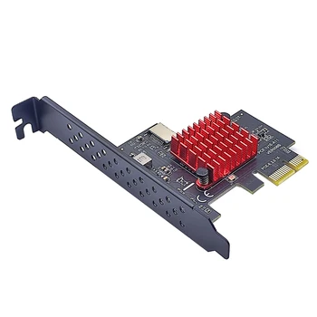 НОВАЯ дополнительная карта PCI Express 3.0 X1 USB 3.2 TYPE-E Card PCIe Передний адаптер Type-C Riser Type-E USB3.2 A-KEY Карта расширения 10 Гбит/с
