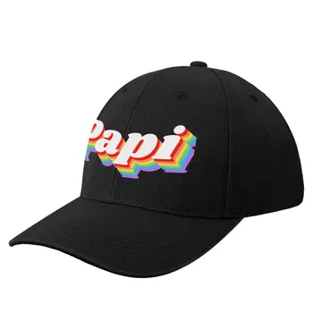 Бейсбольная кепка Papi Rainbow Snapback, Уличная кепка для мужчин и женщин