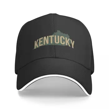 Бейсболка штата Кентукки, черная шляпа с защелкивающейся спинкой, Женская пляжная кепка, мужская