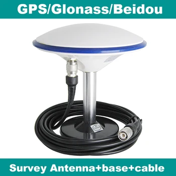 обзорная антенна GNSS, GPS/Глонасс/Beidou, антенна приемника RTK, BT-290, Магнитное основание, кабель TNC-TNC длиной 5 м