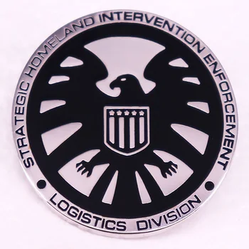 Организация Hero comics логотип eagle броши с эмалевым значком для фанатов подарочные украшения
