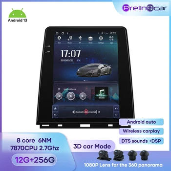 12G + 256G 360Cam Android 13,0 Плеер Для Renault CLIO 5 Лет Автомобильное Радио Мультимедиа Видео Carplay Навигация Стерео GPS 8 Core