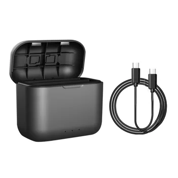 Портативный Чехол Для Быстрой Зарядки USB Type C Charge Box Мини-Зарядное Устройство Чехол для Insta360 X3 Аккумулятор для Insta360 X3 Аксессуары