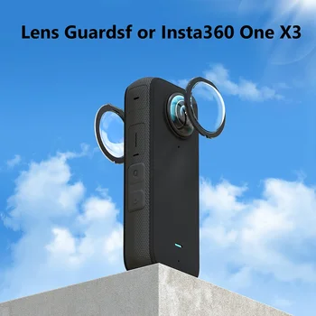 Защита объектива PMMA от царапин Защита объектива HD Аксессуары для спортивной камеры Замена защитной пленки для объектива Insta360 One X3