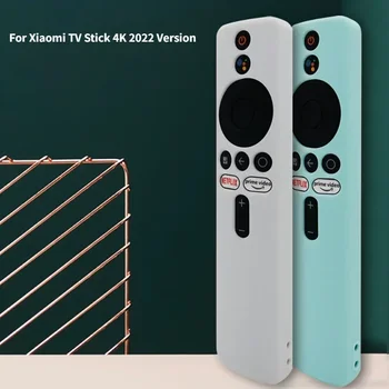 2022 Новый силиконовый чехол для Xiaomi TV Stick 4K Box, силиконовый защитный чехол, сменный корпус для пульта дистанционного управления, Противоударный