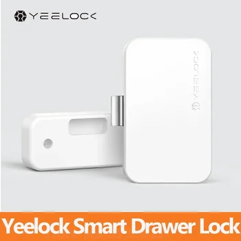 Оригинальный Youpin YEELOCK, умный замок для выдвижных ящиков, разблокировка приложения Bluetooth без ключа, защита от кражи, безопасность детей, защита файлов.