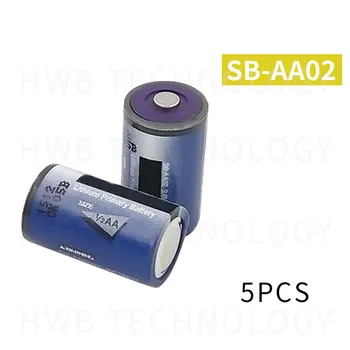5X ГОРЯЧАЯ НОВАЯ литиевая батарея Tekcell SB-AA02 3,6 V 1/2AA LS14250 ER14250 PLC/резервная батарея SB-AA02 Бесплатная доставка