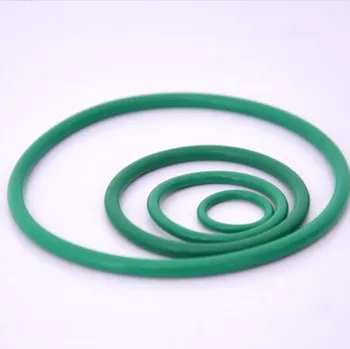 10шт Диаметр провода 5 мм зеленое кольцо из фторопласта водонепроницаемая маслостойкая изоляционная резинка Наружного диаметра 25-34 мм