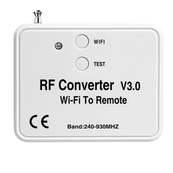 Wifi Преобразователь дистанционного управления Rf Радиочастота WiFi Пульт дистанционного управления 240-930Mhz для умного дома Гаражные ворота