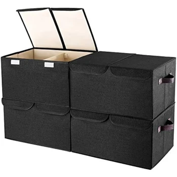 Коробка для хранения одежды с крышкой, коробка для домашних закусок, игрушек и разных мелочей, автомобильная резервная сортировочная корзина MCYar575