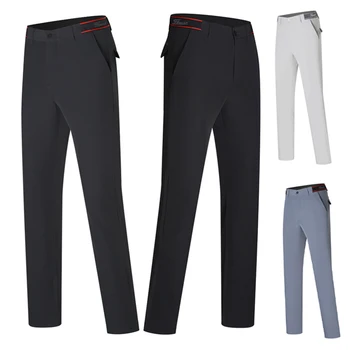 Летние Новые быстросохнущие дышащие Длинные брюки для гольфа, мужские Спортивные брюки для гольфа для отдыха на открытом воздухе