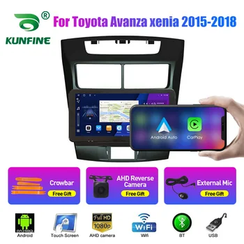 10,33 Дюймов Автомобильный Радиоприемник Для Toyota Avanza Xenia 2010 2Din Android Восьмиядерный Автомобильный Стерео DVD GPS Навигационный Плеер QLED Экран Carplay