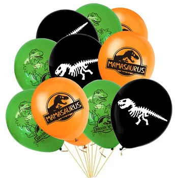 Мир динозавров, Латексные шары юрского периода, Ископаемый динозавр, Воздушный шар на День рождения для детей, Принадлежности для душа ребенка