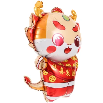 Декор в виде воздушного шара дракона, Зодиака, украшение для празднования китайского Нового года, украшения для вечеринок
