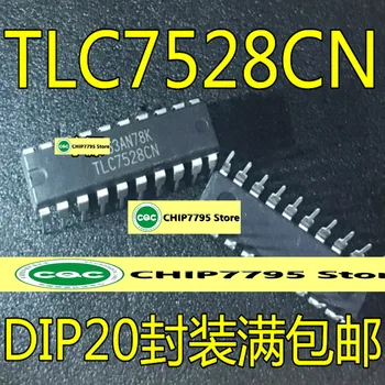 Импортный пакет сбора данных TLC7528CN TLC7528 DIP-20 - микросхема аналого-цифрового преобразователя