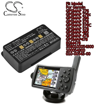 Аккумулятор для GPS, навигатора Garmin GPSMAP 276 276c 296 376 376C 378 495 478 478 EGM478 3580100054300 100054300 010-00543-00