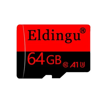 Карта памяти Eldingu 32GB 64GB 128GB A1 U3 Class10 Mini TF Card U1 SD-Карта для Мобильных Телефонов Автомобильных Устройств Компьютеров Дронов