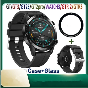 Браслет Для Huawei Watch GT/GT3/GT2E/GT2pro/WATCH3 Защитный Чехол для экрана PMMA Пленка для Amazfit GTR 2e/GTR 2/GTR3 PRO Ремешок
