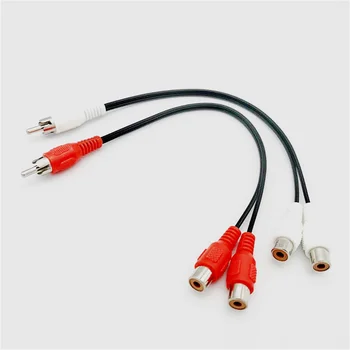 Штекер к 3 штекерным адаптерам RCA Аудио Конвертер Видео AV A / V Кабель USB к RCA Композитный шнур для HDTV TV / PC Телевизионный провод