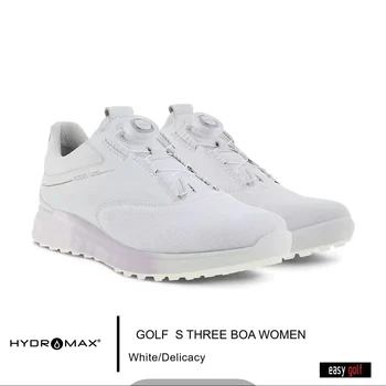 Новое поступление женских туфель для гольфа с набалдашником, дышащих и водонепроницаемых для занятий спортом и повседневной носки 골프신발